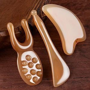 3 Stk/set Hars Guasha Board Acupunctuur Stok Neus Lifting Massager Acupunctuur Reflexologie Tool Huid Anti-Rimpel Schoonheid
