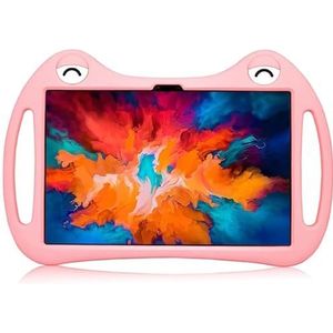 Kids Case voor Lenovo Tab P11 11 ''Opvouwbare Verstelbare Stand Cover met Penhouder voor Tab P11 Pro 11.5'' Silicon Bescherm Shell(Pink,For Tab P11 11 inch)