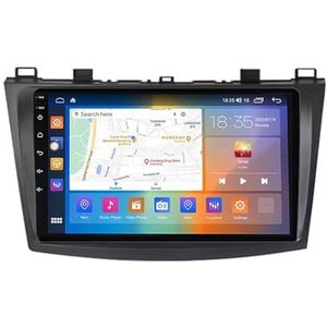 Android autoradio voor Mazda 3 2009-2013, 9 inch touchscreen autoradio Autoaccessoires met GPS Bluetooth FM RDS HiFi WiFi(F1 1+32G)