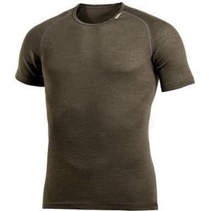 Woolpower Tee LITE hemd met ronde hals/shirt met korte mouwen van merinowol pine green L (EU54/56)