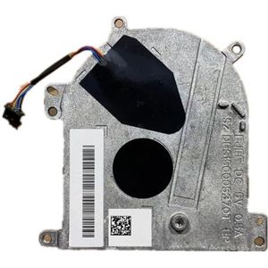 Laptop CPU koelventilator Voor For DELL Latitude 7220 Zwart