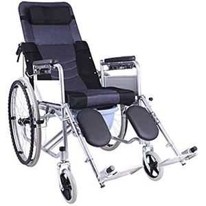 Draagbare Rolstoel - Zwart - Elektrische Mobiliteitsrolstoel - Opvouwbaar - Lichtgewicht