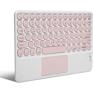 Universeel Bluetooth-toetsenbord, Ultradun Draadloos Toetsenbord met Touchpad Mini Bluetooth-toetsenbord voor Computer Desktop Laptop Tablet Smartphone(#1)