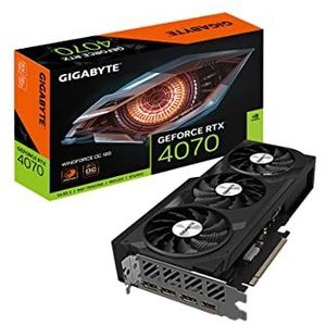 GIGABYTE GV-N4070WF3OC-12GD videokaart NVIDIA GeForce RTX 4070 12 GB GDDR6X