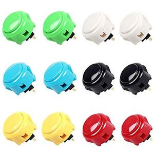 Sanwa obsf-30 12 stuks, 30 mm push-toetsen voor Arcade joystick spelconsole