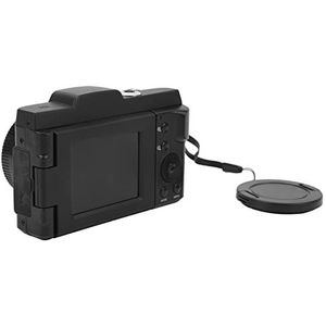 Vlogcamera, Digitale Camera 16MP 1080P 180 Graden Flip-scherm 16X Zoom voor Opnamen