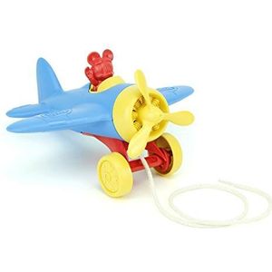 Green Toys Disney Baby Exclusive - Mickey Mouse Airplane Pull Toy