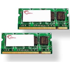 G.Skill SQ Series Geheugengeheugen 4GB (1600MHz, 204-polig, 2x 2GB, CL9) SO DIMM DDR3-RAM Kit