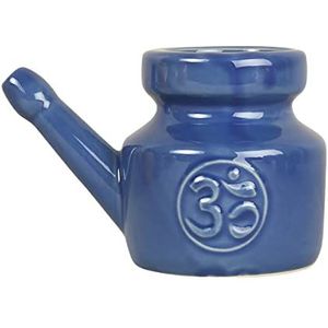 Tagtight Neti Pot neusspoelenkannetje voor neusspoeling, naspoelen, sinusbewatering, keramische Neti Lota neusreinigingstop voor neusreiniging en neusspoeling,