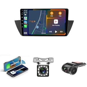 9-inch Touchscreen Autoradio Met Bluetooth Autoradio Voor BMW X1 E84 2009-2012 Plug en Play Android 14 2Din Autoradio Radio Android Automatische Bluetooth USB RVC SWC(NF-1 WIFI 1G+32G)