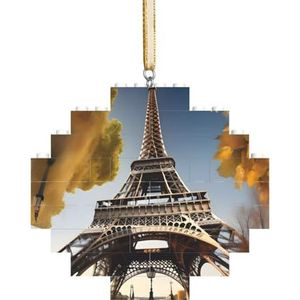 Cityscape Parijs Eiffeltoren Frankrijk Spannende Diamant Bouwsteen Puzzel-Boeiende, Stress-Verlichtende Leuke Puzzel