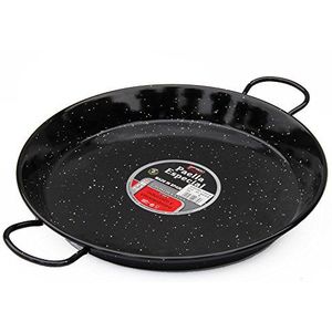 Vaello La Valenciana Geëmailleerd Staal Inductie Paella Pan 34 cm