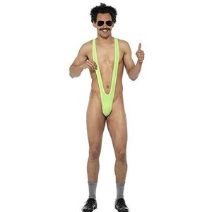 Mikamax – Borat Mankini – One Size – Groen – Cadeau’s voor Mannen – Mankini – Vrijgezellenfeest – Leuke Cadeaus voor Mannen – Iconisch – Pool Party