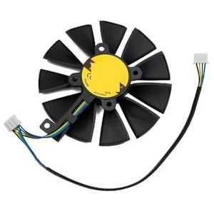 87MM FDC10U12S9-C P106-100 GTX1060 GTX1070 GPU-ventilator, voor ASUS voor AREZ RX 470 570 580 SI voor EXPEDITION OC videokaartkoelventilator(B-Fan)