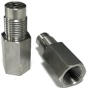 NOx-Sensor Lambdasonde M18*1.5 Voor Mini Katalytische Lambdasonde Zuurstofsensor Afstandhouder SS304 Bung Auto Storing Lamp Afschermadapter