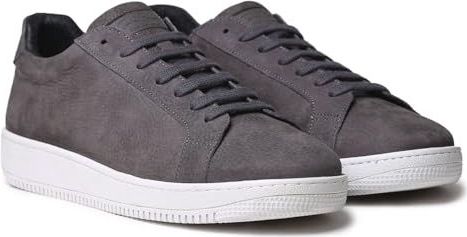 TONI PONS Dalmau Herensneakers met vetersluiting van nubuckleer, Grijs, 43 EU