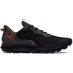 Under Armour Sonic Trail Loopschoenen Heren Road, Zwart Oranje, 44 EU