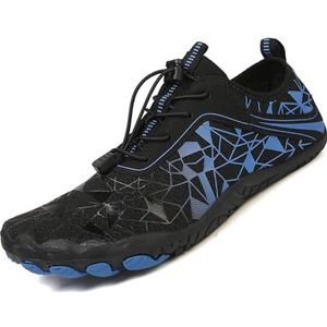 Geaard Barefoot Schoenen Schoenen Schoenen voor Vrouwen Mannen, Comfortabele Ademende Waterschoenen, Antislip Strand Outdoor Running Sneakers, 8505 Blauw, 42 EU