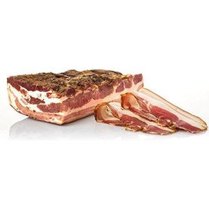 Smoked Bacon, Pancetta Affumicata, Italian Food by Salumi Pasini, 1,6 Kg