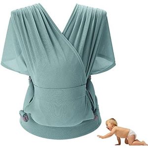Wrap draagzak voor baby - Draagzak draagdoeken Draagzak draagzak - Lichtgewicht, ademend, zacht, voor pasgeboren baby's en baby's douchegift Zceplem