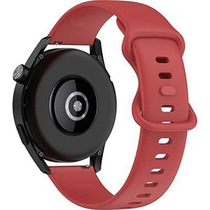 BBZ Ignite riem, 20MM quick release Soft Sport riem Compatibel met Garmin Approach S40 S12 S42, Forerunner 245 645, Venu Sq, Vivoactive 3 Muziek, Vivomove 3 HR Luxe Stijl, D2 Air, Polar Ignite