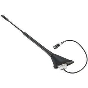 Audio- & videoantennes voor auto 9 inch auto anti-geluid zweep dakmast AM/FM + basis geschikt voor BMW geschikt voor VW geschikt voor Polo MK4 geschikt voor Audi Autoradio Antenne