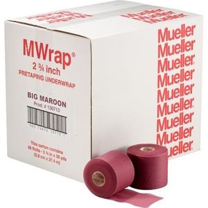 Underwrap/Prewrap voor Athletic Tape - 1 rol - kastanjebruin by MWRAP