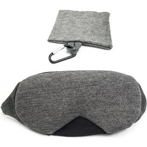 UYFRD Slaapmasker blinddoek slaapmasker zachte oogmaskers om te slapen oogmasker blokkeren licht ogen masker voor reizen nacht ademend (zwarte tas)