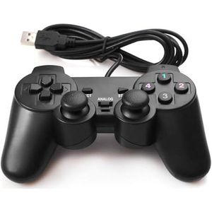 USB Bedrade Game Controller voor Windows PC/Raspberry Pi Gamepad op Afstand Plug en Play Joypad Dubbele Schok Joystick voor het Spel voor Roblox/Steam/RetroPie/RecalBox