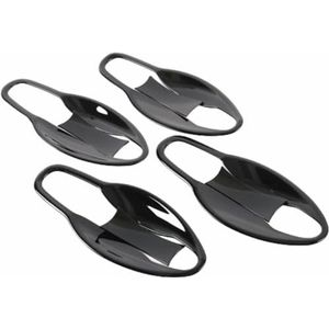 Zijdeurgreep voor CR-V voor CRV 2012-2016 Glanzende zwarte chromen autodeurgreephoezen Komdecoratie Trim Styling Auto-exterieurdeurgrepen