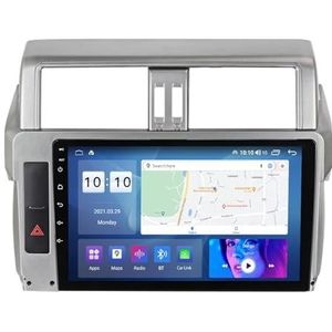 Android 12.0 Car Stereo 9 ""Touch Screen auto audio speler bluetooth stuurwielbediening Voor Toyota Prado 2013-2017 auto speler Ondersteunt CarAutoPlay PIP GPS Navigatie Backup Camera (Size : 8+WIFI+4