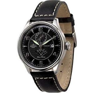 Zeno-Watch herenhorloge - Godat II GMT + Power Reserve - 6273GMTPR-g1