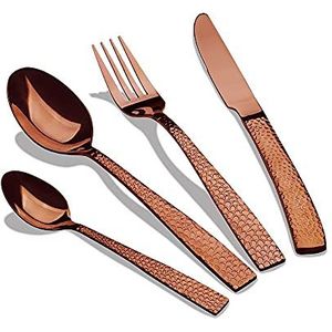 Berlinger Haus Cutlery sets 24 stuks cutlery set, mirror, BH/2617 rose goud roestvrij staal 18/8
