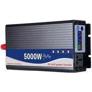Spanningsomvormer 12V 220V 3000W 4000W 5000W Vermogen 12V 24V 48V 60V 72V Naar AC 110V 220V Converter Zonne-autoomvormers Zuivere Sinusomvormer Omvormer(48V,220V(60Hz),5000W)