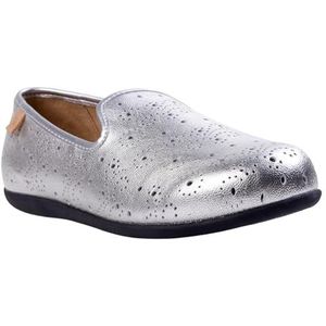 Spenco Dames Paisley balletballerina's, zilver, 41.5 EU