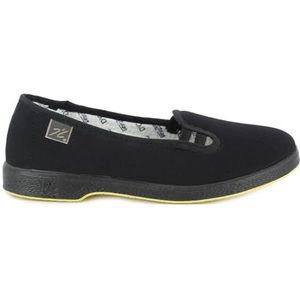 DOCTOR CUTILAS MOD. 444 - pantoffels voor dames, stof, zwart