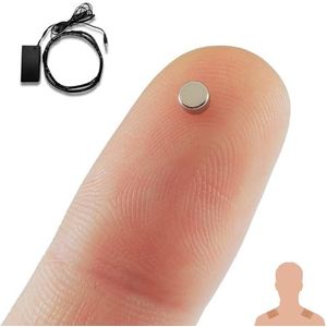 PingaOculto Spy Oortelefoon voor Examen Draadloos Onzichtbaar Nano Mini Verborgen voor Mobiele Telefoon met Microfoon Kleefstrips - Geheim Oordopje Hidden Invisible in-ear (Spy Oortelefoon Nano Pro)