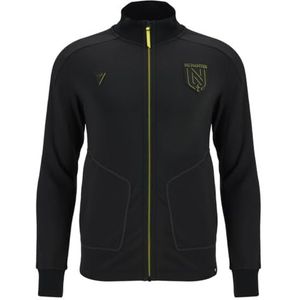 Macron Athleisure FC Nantes Travel Sweatshirt voor volwassenen, Zwart, S