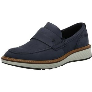 ECCO Heren St.1 Hybrid Penny Loafer, Night Sky Nubuck, 10/10.5 UK, Nacht Hemel Nubuck, 10/10.5 UK