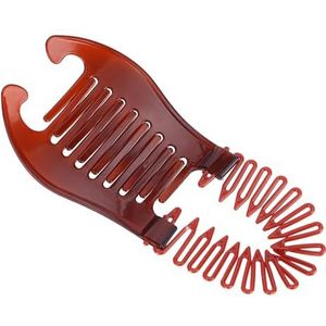 Hot Meisjes Paardenstaart Clip Dubbelzijdig In elkaar grijpende Paardenstaart Houder Lente Haar Kam Voor Bruiloft Paardenstaart Houders