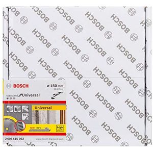 Bosch Professional 10 Stuks Diamantdoorslijpschijf Standard for Universal (beton en metselwerk, 150 x 22,23 mm, accessoire haakse slijper)