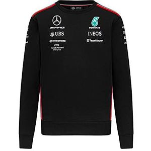 MERCEDES AMG PETRONAS Formula One Team 2023 Team-sweatshirt, zwart, XL