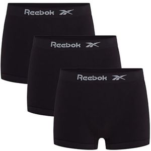 Reebok Dale Naadloze Trunk voor heren (pak van 1), Zwart, S