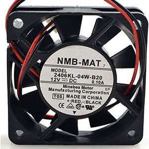 2406KL-04W-B20 6015 6cm DC12V 0.10A cpu silent cooling fan