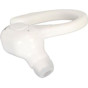 oortelefoon, Lichtgewicht IPX4 Waterdicht HiFi-stereogeluid -headset Eén Oor USB Oplaadbare Ruisonderdrukking voor Dagelijks Gebruik (Wit)