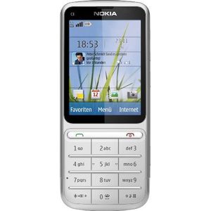 Nokia C3-01 - Mobiele Telefoon - Zilver - 5 Megapixel Camera - 2,4 Inch Touchscreen