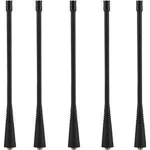 Bewinner 400-470 MHz UHF draagbare radioantenne Vervanging UHF Handheld radioantenne voor GP68 / GP88 / GP328 Vervangende radioantenne voor UHF400-470 MHz