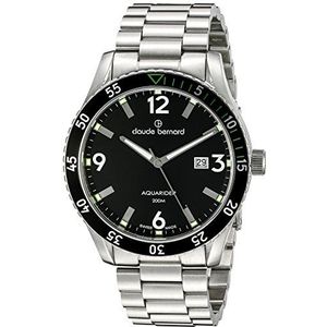 Claude Bernard Aquarider 53008 3NVM NV herenhorloge, armband, armband