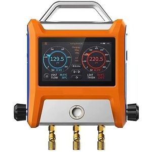 Manometer, Intelligente digitale spruitstukset met 2 kleppen en 5-inch slimme touchscreen-meter met