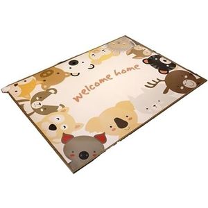 Grafeen Koolstofkristal Vloerverwarmingsmat Elektrisch Tapijt Kindercartoon Verwarmingsmat Kruipmat Woonkamer Thuis Veilig En Snel Warm.(Crazy Animals,200x180cm)